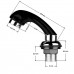 Headset for the hairdresser washbasins, black